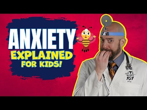 Anxiety Explained for Kids - What is Anxiety - Wellness 101 Junior