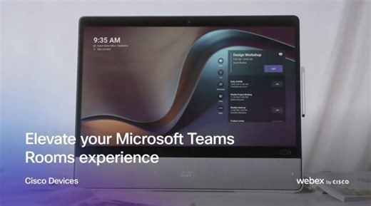 Experience native Microsoft Teams meetings on a set of certified...