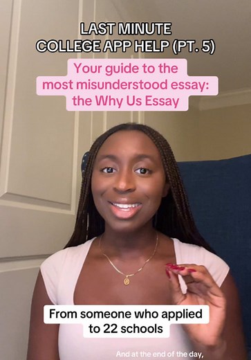 Crafting the Perfect 'Why Us' College Essay: A Guide