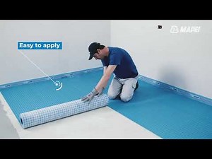 Flooring installation on problematic substrates | Anti-fracture | Waterproof | Mapeguard UM 35