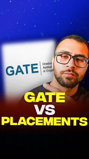 Vipul Tyagi | GATE vs Placements from Tier 3 & Tier 4 Colleges: Which is More Beneficial? 🎯 Explore Your Best Career Move! 💼📚 #GATEExam #Placements... | Instagram