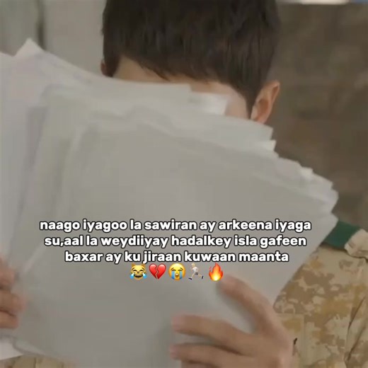 Isfaham Waa Ayaa Jiro: Kaalay Ha Iden Ka Saarto