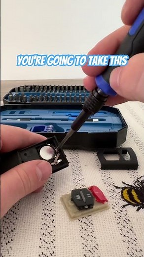 How to replace Mazda 3 key fob battery 2010-2013 #howto #mazda3 #batteryreplacement