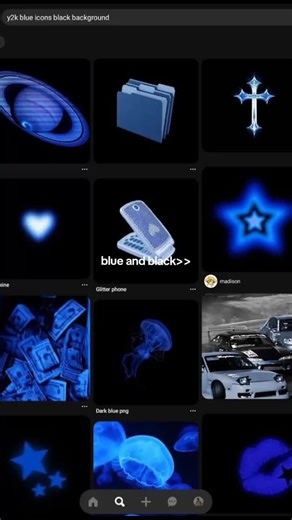 Experience the Mesmerizing Beauty of Blue and Black Colors