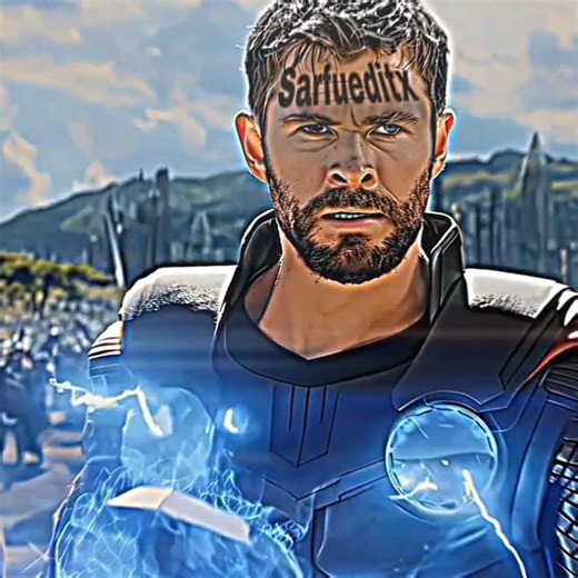 Thor's Body 🔥💀| Headlights (feat. KIDDO) (Slowed Version) | #thor #edit #marvel