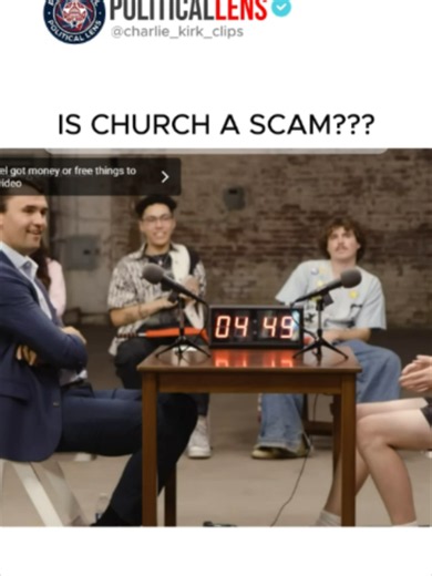 Is the Church a Scam? Charlie Kirk on Faith, College, and Value