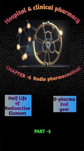 How To Calculate Half Life Of Radioactive Elements?| #shorts #viral