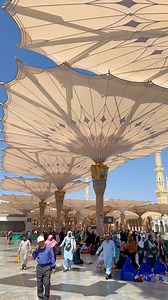 2.5M views · 414K reactions | Beautiful Masjid Nabvi | Most Visited Place 殺 | Mohammad Minnatullah | Facebook