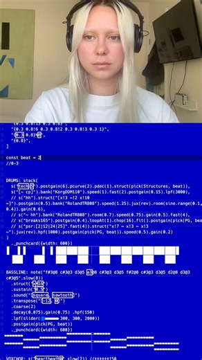 DJ_Dave on Instagram: "Coding dance music !!!!!! #algorave #livecoding"