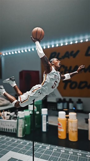 Custom Basketball Figure Creation Process