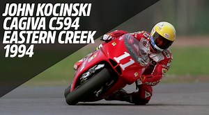MotoGP, John Kocinski and Cagiva's last victory in 500 at Eastern Creek