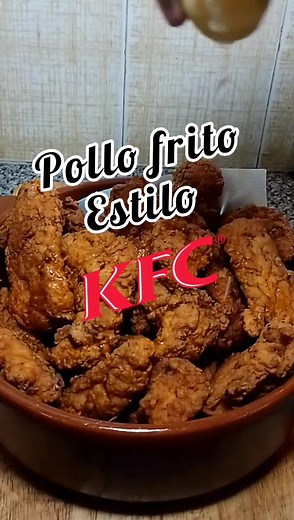 Receta de Pollo Frito Estilo KFC para Compartir