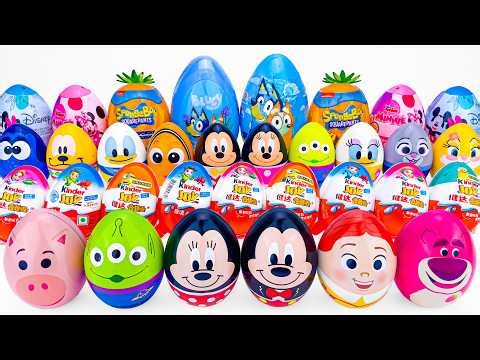 ASMR DISNEY Mickey SQUISHY Mystery Toys UNBOXING | NO TALKING