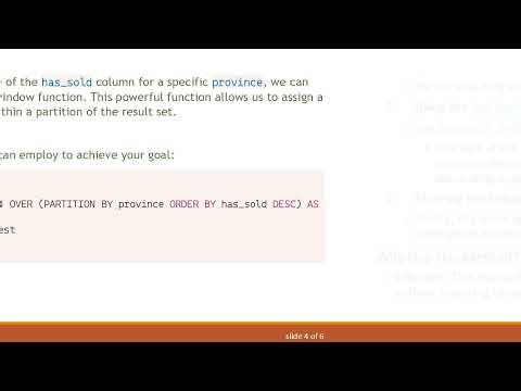 How to Find the Maximum Value of a Column in PostgreSQL for a Specific Group