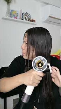 I FINALLY know how to use the Dyson dryer nozzle