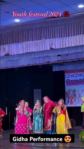 Best Gidha Performance 😍🔥 Youth Festival | Boliyan | Dance | Guru Nanak Dev University Amritsar ❤️