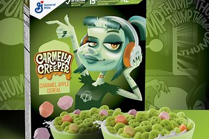 This Spooky New Zombie Cereal Tastes Like Caramel Apples