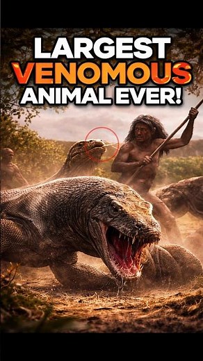 The Giant Lizard That Hunted Our Ancestors