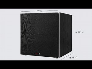 Review: Polk Audio PSW10 Subwoofer – 10” Driver, 100W Power, Deep Bass, Compact Home Theate Upgrade