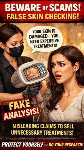 Dr Karthik Habib on Instagram: "Many beauty parlours use so-called “skin analysis machines” to examine your skin and claim problems like pigmentation, aging, damage, or dryness. These machines are not medical devices and the results are often misleading or exaggerated. The main aim of such false skin checking is to create fear and push clients into expensive, unnecessary treatments or packages. Very often, the same report is shown to different people. ⚠️ Remember: Beauty parlours are not qualifi