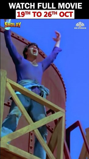 SHOLAY FULL MOVIE IN HIND | Limited Time Only | 19 to 26 Oct | Amitabh Bachchan, Dharmendra