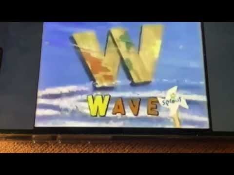 Sesame Street Letter W Water Wind Wave Wet (1998)