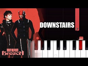 Twenty One Pilots - Downstairs (Piano Tutorial)