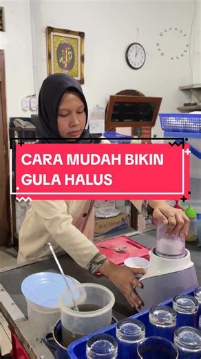 Cara Mudah Membuat Gula Halus di Rumah