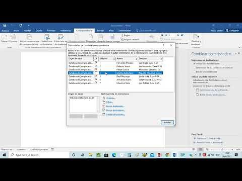 Como Combinar Datos entre Microsoft Access y Microsoft Word #programming #program #programmer #progr