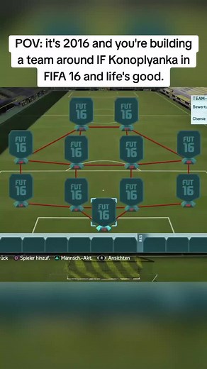 FIFA 16 IF Konoplyanka Squad Building Nostalgia