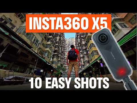 10 Easy Insta360 X5 Shots For A Travel Vlog Video In Hong Kong And Insta360 App Editing Tutorial