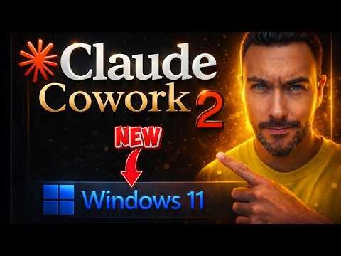 Power x 10! Claude 4.6 Cowork on Windows! FINALLY Available