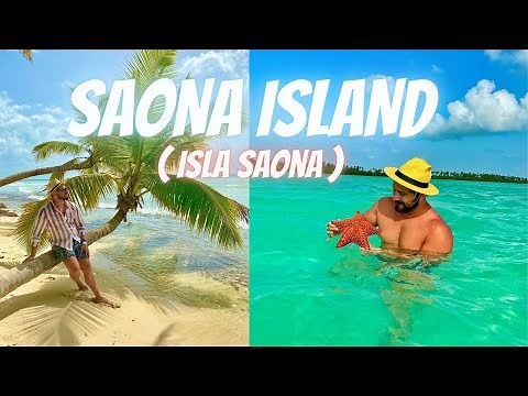 SAONA ISLAND (ISLA SAONA) FULL ISLAND TOUR! CATAMARAN PARTY BOAT & NATURAL POOL. DOMINICAN REPUBLIC