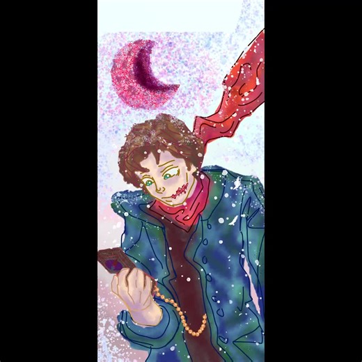 Timelapse Tutorial. i didnt know adobe fresco had a timelapse feature, but still can‘t animate on it #artistatiktok #timelapseart #tuto #viral #fyp