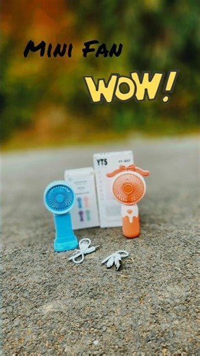 Mini Fan Unboxing And Tasting ||😱 #shorts