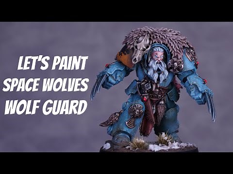 How To Paint Spaces Wolves Wolf Guard Terminators For Warhammer 40,000