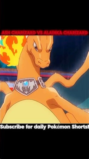 #ash #charizard vs #alain s #charizard #pokemon #shorts #viral #nobatidao