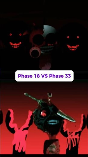 Sprunki Phase 18 vs Phase 33 😱 | Which Phase Wins? Part 1 #shorts