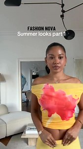 16K views · 97 reactions | Just A Taste Of The Summer Looks That Could Be Yours ☀️⁠  Sunburst Beauty Mesh Skirt Set⁠  Armanita Orchid Textured Halter Mini Dress | Fashion Nova | Facebook