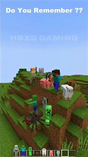 DO YOU REMEMBER? || MINECRAFT REALISTIC || MINECRAFT MEMORIES #shorts #minecraft #viral #memories