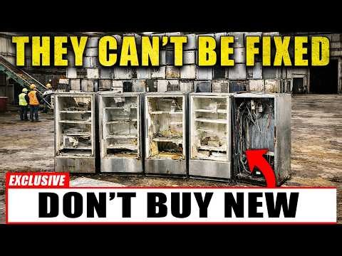 Why 90% of New Refrigerators Are Impossible to Repair (The Factory Secret)