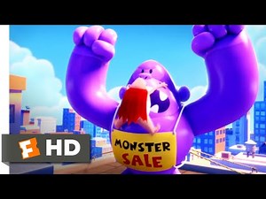 Captain Underpants: The First Epic Movie - Gorilla Fight Scene | Fandango Family