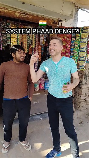 Indians made me say “System Phaad Denge” 😭 What does it mean? 🇮🇳 सिस्टम फाड़ देंगे