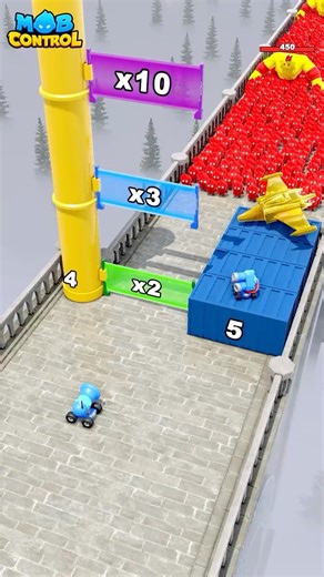 Mob Control | Ad 243 #mobilegame #fakeads #mobcontrol #lastwarsurvival #topwar #kingshot #herowars