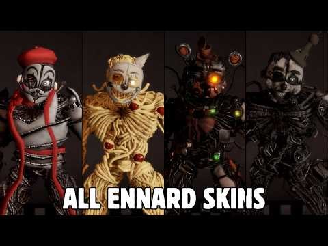 ALL NEW ENNARD SKINS WIN in Roblox Bite By Night