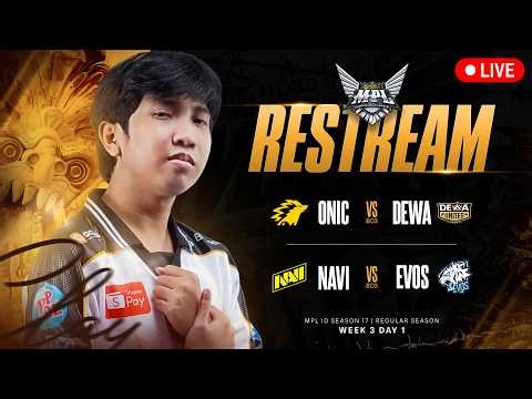 RESTREAM MPL ID DAN RRQ TORA !!