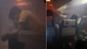 SpiceJet passenger shares video of plane filled with smoke, alleges oxygen masks didnt deploy: WATCH Video