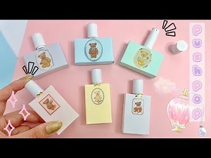 [Cute for decoration] How to make perfume push pops