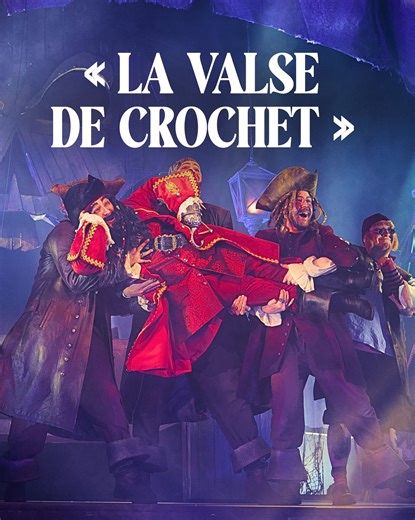8.9K views · 108 reactions | Même les pirates savent valser sur l’Île de Nulle Part. ‍☠️ Quand Crochet entre en scène, tout bascule et la magie prend une tournure délicieusement imprévisible. | Peter Pan - La comédie musicale | Facebook