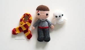 Sweet Softies: Harry Potter & Hedwig Amigurumi Dolls · Free Crochet Pattern